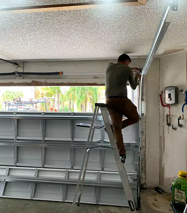 Garage Door Track Replacement Kendall