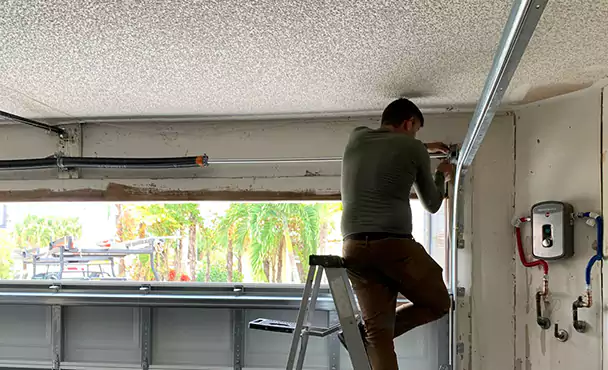 Garage Door Rail Replacement in Kendall, FL