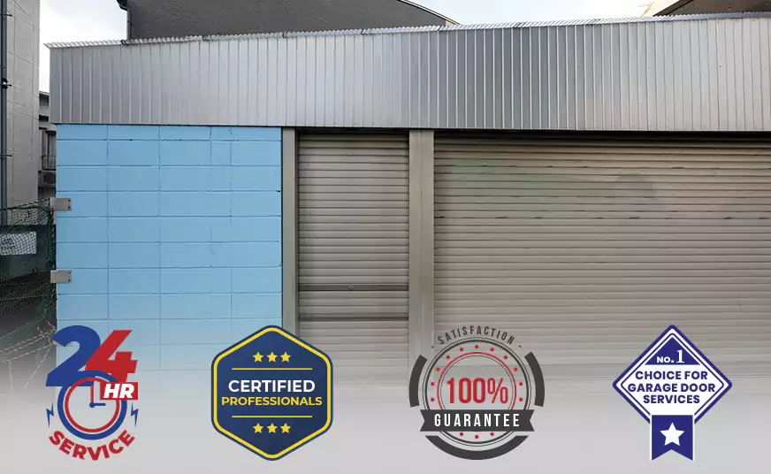 Commercial Metal Roll Up Garage Doors Installation in Kendall, FL