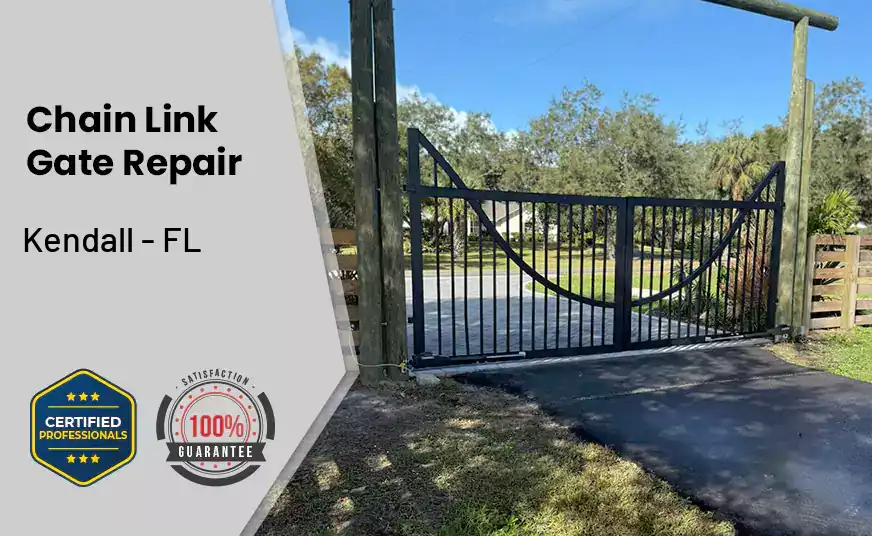 Chain Link Gate Repair Kendall - FL 