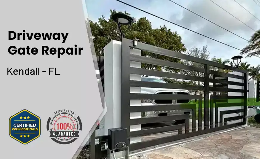 Driveway Gate Repair Kendall - FL 