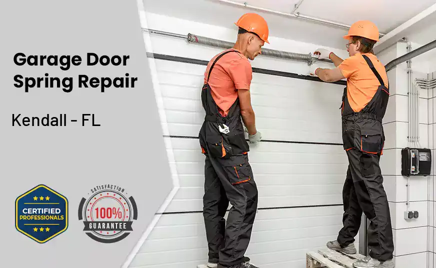 Garage Door Spring Repair Kendall - FL 