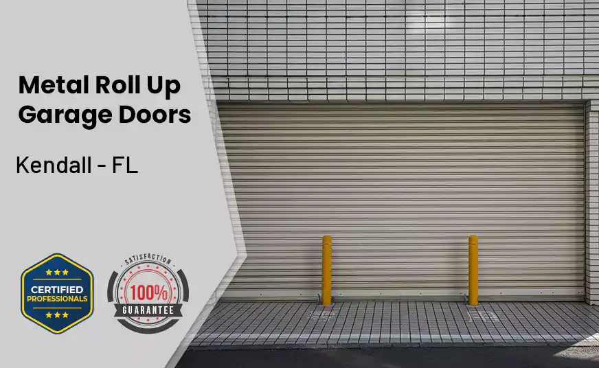 Metal Roll Up Garage Doors Kendall - FL 