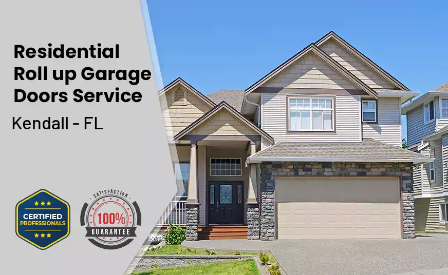 Residential Roll Up Garage Door Kendall - FL